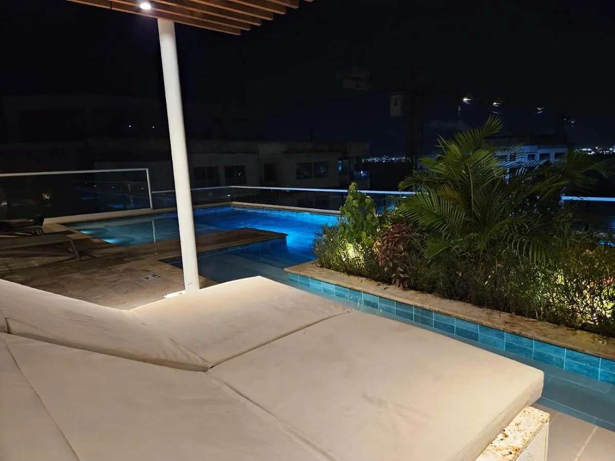 Apartamento Con Jacuzzi Privado, Vista Al Mar, Sector Exclusivo Cartagena شقة