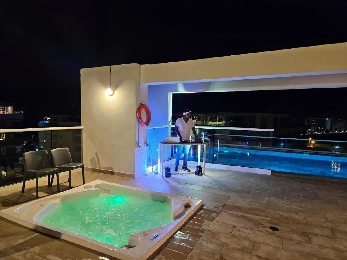 Apartamento Con Jacuzzi Privado, Vista Al Mar, Sector Exclusivo Cartagena 0*,  كولومبيا