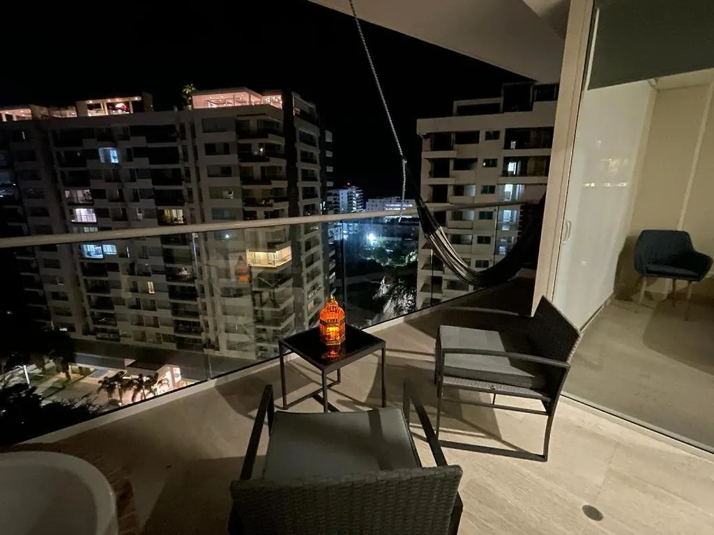 شقة Apartamento Con Jacuzzi Privado, Vista Al Mar, Sector Exclusivo Cartagena كولومبيا