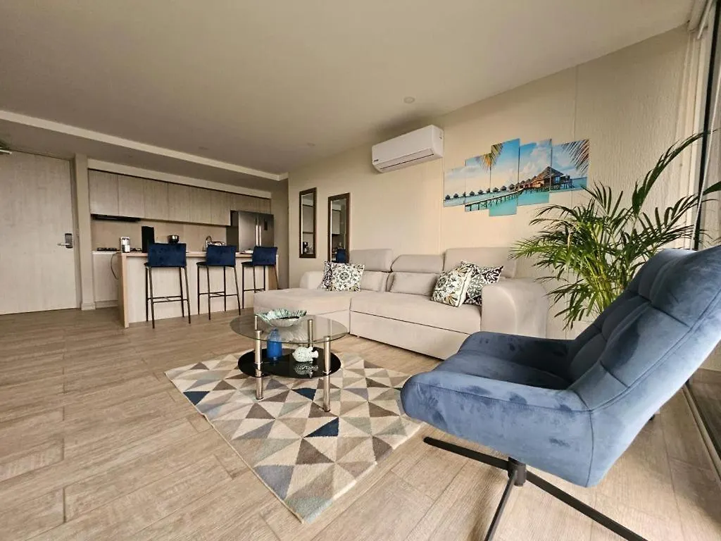 شقة Apartamento Con Jacuzzi Privado, Vista Al Mar, Sector Exclusivo Cartagena