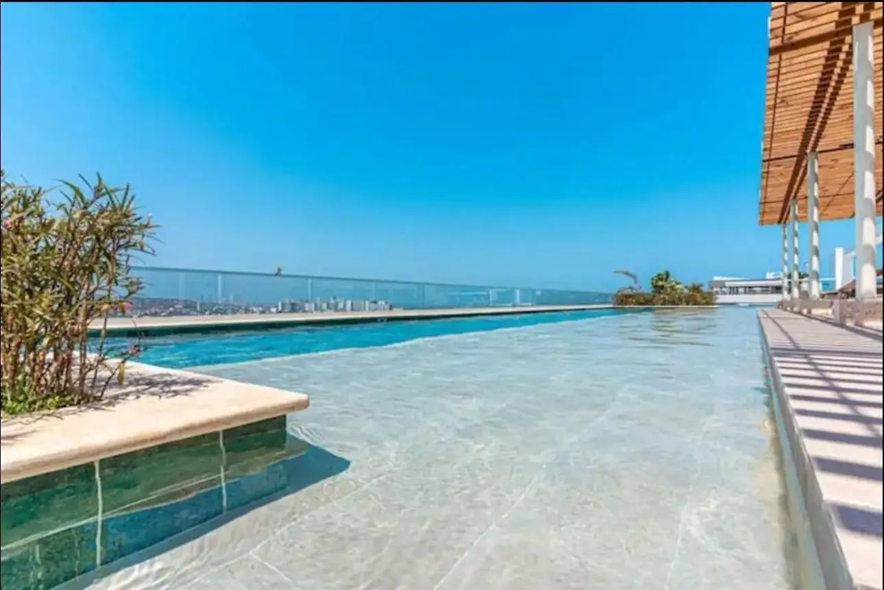 Apartamento Con Jacuzzi Privado, Vista Al Mar, Sector Exclusivo Cartagena شقة