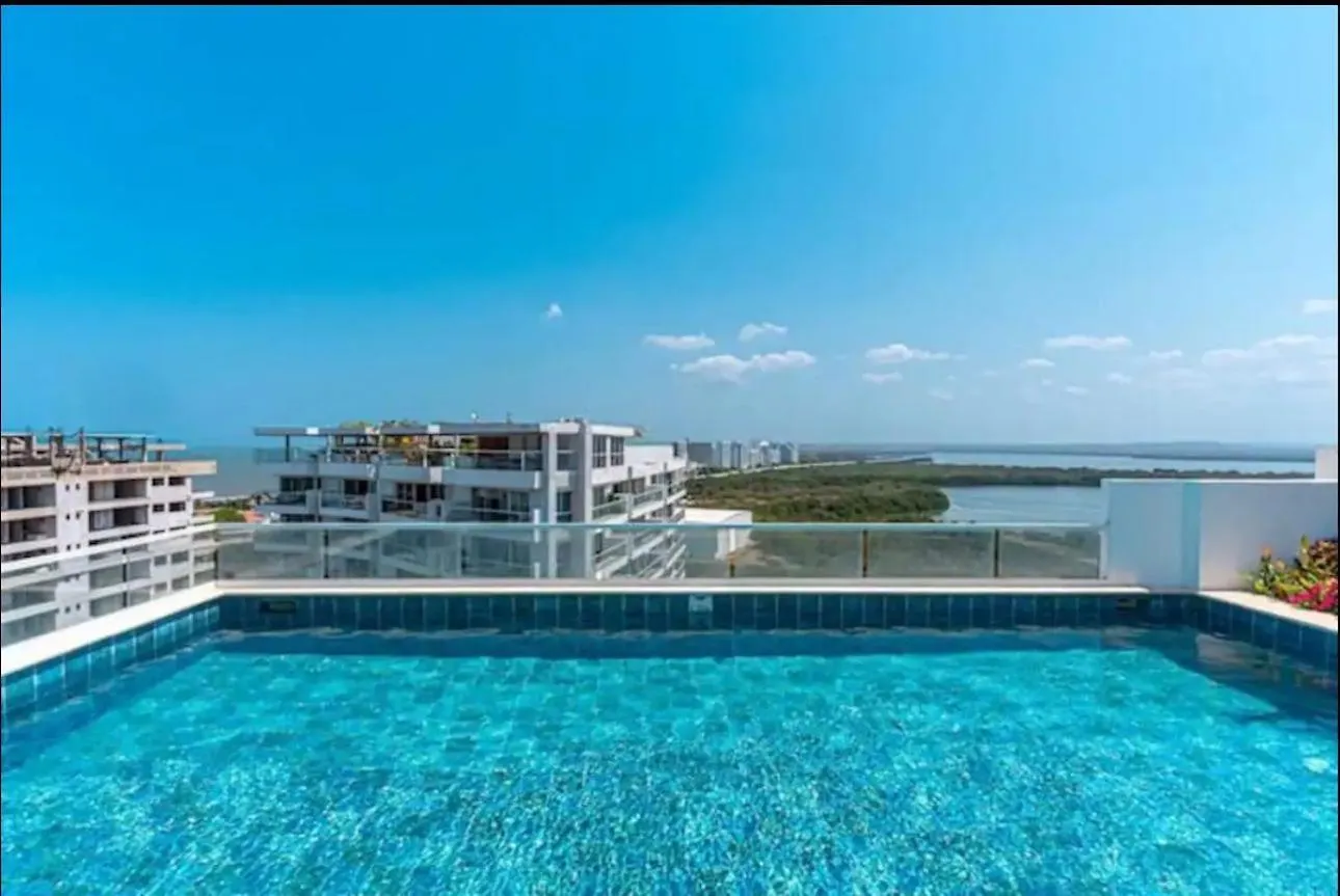 Apartamento Con Jacuzzi Privado, Vista Al Mar, Sector Exclusivo Apartment Cartagena